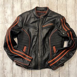 EUC Harley Davidson leather jacket